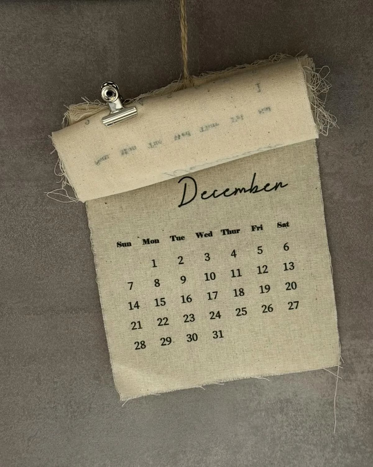 Calendar showing probate timeline