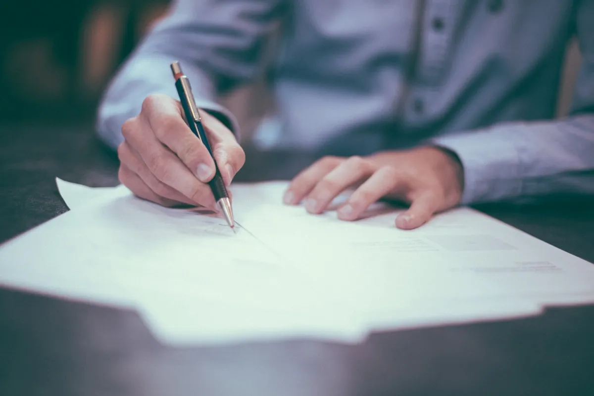 Legal documents and gavel representing the probate process